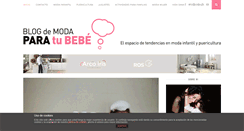 Desktop Screenshot of blogmodabebe.com
